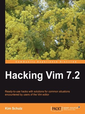 cover image of Hacking Vim 7.2